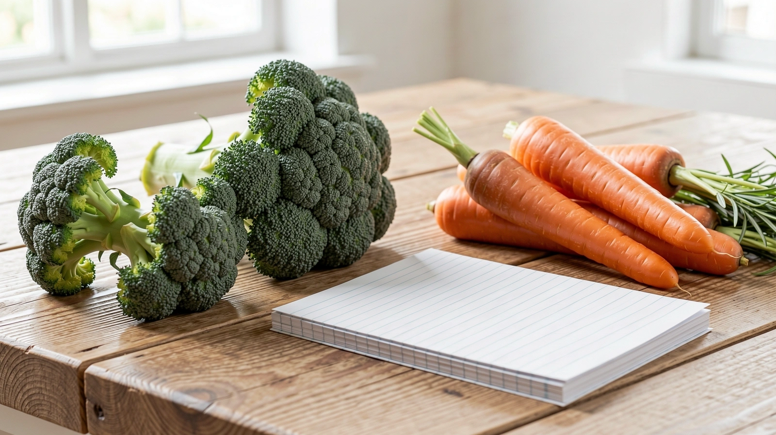 Verse gezonde ingrediënten voor nauwkeurige voedingsanalyse